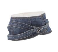 CALLARON Ceinture Large Denim Pour Femme Ceinture Corset Cinch Décorative Idéale Avec Robes Et Chemises Accessoire Élégant Pour Toutes Occasions
