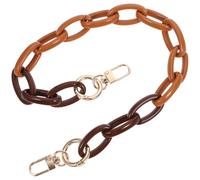 CALLARON Chaîne Amovible pour Paquet à Main 46 Cm Chaîne Épaisse en Acrylique Colorée Accessoire de Remplacement pour Bandoulière Anse de Paquet Décorative pour Personnaliser