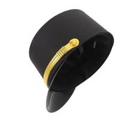 CALLARON Chapeau Ingénieur de Train Noir Classique pour Adultes, Accessoire Confortable et Respirant en Tissu et Plastique, pour Défilés Ferroviaires et Photos