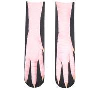 CALLARON Chaussettes Décoratives Motif Griffe De Poulet pour Hommes Et Femmes Bas Confortables en Taille Unique Parfaites pour Halloween Cosplay Et Fêtes