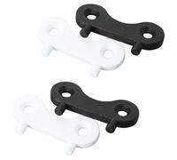 CALLARON Clé à Bouchon de Réservoir de Bateau en Nylon Lot de 4 Pièces 2 Noires 2 Blanches Outil pour Clé à Gaz Pont Accessoire Nautisme pour Yachts et Navires