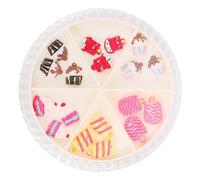 CALLARON Clous pour Ongles Décorations Brillantes Forme de Bonbons pour Manucure DIY et Ornements pour Faux Ongles