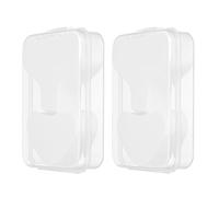 CALLARON Coffret Soin Visage 2 Boîtes 400 Lingettes Démaquillantes en Coton pour Nez et Menton, Patchs Nettoyants pour Pores Profonds, Contrôle des Points Noirs, Nettoyage T-zone