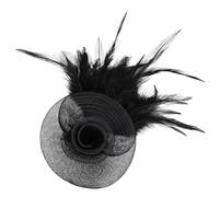 CALLARON coiffe de casque pour la mariée accessoires de cheveux pour la mariée chapeaux pour femmes être Mariage chapeau de fascinateurs coiffure de banquet en maille de nylon