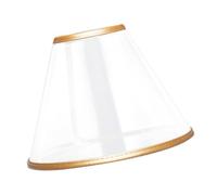 CALLARON Collier pour Animaux de Compagnie Transparent de Récupération en PVC et PU, Anti-Morsure, Facile à Mettre Adapté aux Problèmes de Peau et Blessures Abdominales