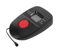 CALLARON Compteur de Pas à Affichage LCD, Moniteur D'entraînement Abdominal en Plastique, Comptage Précis des Répétitions, Compatible Appareils de Fitness, pour Taille et Abdominaux, Salle