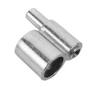 CALLARON Connecteur du Mécanisme de Vanne pour Trombone et Cor Français, Raccord de Vanne Rotative en Métal Argenté, Réponse Rapide, Meilleure Jouabilité, Accessoires pour Instruments