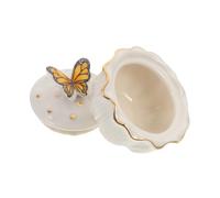 CALLARON Coupe à Ongles en Céramique Bol Remplaçable Couvercle Mini Gobelet pour Nail Art Outil de Soin des Ongles pour Manucure DIY