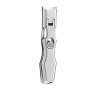 CALLARON Coupe-ongles contre les éclaboussures Clippers de l'ongle ongle de main coupe-cuticule tondeuse Nouppers de ongles professionnels nipper Acier inoxydable