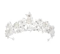 CALLARON Couronne de Mariage Perles pour Fête Diadème Accessoire pour Invités