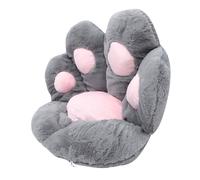 CALLARON Coussin de Siège de Patte de Chat, Tissu Imitation Lapin et Coton Pp, Confortable et Souple, Coussin Décoratif pour Canapé ou Sol, Style Cartoon