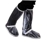 CALLARON Couvre Chaussures Imperméables Unisexes pour Pluie et Neige Protection et Antidérapante Xl Blanc