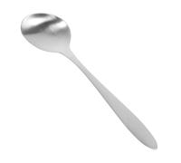 CALLARON Cuillère Coudée Ergonomique Inoxydable pour Garçon Fille et Personnes Âgées Ustensile de Cuisine Facile à Nettoyer Adaptée Aux Besoins Arthrite et Garçon Fille
