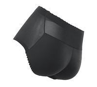 CALLARON Culotte Haute Femme Extensible et Respirante Slip Gainant Invisible Confortable sous Vêtement et Élastique pour Modeler la XL Noir