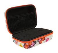 CALLARON De Rangement pour Bouteille D'huile Essentielle Huiles Essentielles Poche Voyage Cas De Bouteilles De Parfum Portable Transport Petit Orange Tissu Oxford 600d
