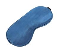 CALLARON De Sommeil Soie Bandeau Cache-œil Ajustable Pour Hommes Et Femmes Bleu Profond
