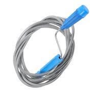 CALLARON Déboucheur Canalisation Spirale Poignée Bleue, Furet de Drainage pour Évier, Attrape-cheveux pour Bouchon Vidange Évier la Cuisine, Nettoyeur Siphon Salle de Bain, Outil Manuel