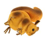 CALLARON Décoration Extérieure Voiture Écureuil Ornement Antenne Plastique Jaune Accessoire Toit pour Personnalisation de Véhicule