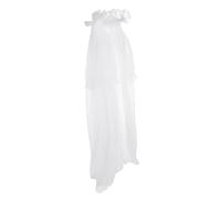 CALLARON diadème de couronne pour enfants casque fille bandeaux Accessoire ruban robe de mariée couronne de fleurs pour enfants voile de communion pour les filles blanche