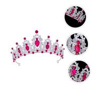 CALLARON Diadème Élégant avec Strass pour Mariage Anniversaire Accessoire Coiffure Fille Couronne Royale