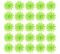 CALLARON Diffuseur D'huiles Essentielles Passif 100 Pièces Fleurs Artificielles Chrysantheme 5 Cm Vert en Mousse PE pour Maison Bureau Salle de Bain Ambiance Naturelle