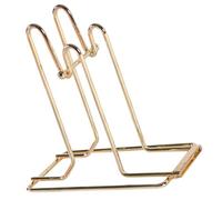 CALLARON Distributeur de Tickets en Fer Doré pour Tombola, Porte-Rouleau Pratique pour Billets de Table, Support Stable pour Événements Caritatifs et Loteries, Organisateur Rouleaux