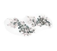CALLARON Écusson Brodé à Fleurs Vert en Tulle, Applique de Dentelle 3d pour Vêtements Diy, Patchs Décoratifs pour Robes, Jeans et Accessoires de Couture, Accessoires de Bricolage Créatif