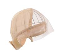 CALLARON Elastic Mesh Lace Front Wig Cap U-shaped With Adjustable Straps For Women Firm Hold Soft Skin-friendly Hair Net For Wig Making And Daily Use