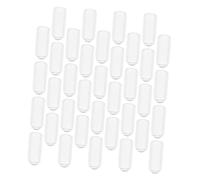 CALLARON Embouts En Caoutchouc Transparents 200 Pcs Pour Bandeaux Diy, Diamètre Intérieur 3 Mm, Accessoires De Coiffure Adaptés à Cerceaux 4 Mm, Protections Confortables Pour Usage Familial