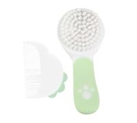 CALLARON Ensemble De 2 Brosses À Cheveux Pour Bébé : Brosse Et Peigne À Poils Doux Pour Nouveau-nés Et Tout-petits. De Registre Pour Bébé. Soins Capillaires Doux Pour Le Toilettage