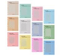 CALLARON Enveloppes Budgétaires A6 48 Pièces 6 Perforations pour Classeur, Enveloppes en Euros pour Défi D'épargne 30 Jours et Suivi Hebdomadaire, Papier Lisse pour Organisation Financière