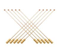 CALLARON Épingles à Bijoux avec Butée Sécurisée en Acier Inoxydable 10pcs Design Élégant, Longueur 90mm lors de Mariages ou Fêtes pour Foulards et Corsages
