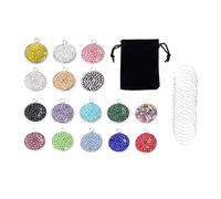 CALLARON Étiquettes 1 Set pour Verres à Vin en Acier Inoxydable Strass, Pratiques et Solide, Décoration Unique de Marqueurs Réutilisables pour Fêtes et Soirées à Thème