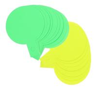 CALLARON Étiquettes de Prix en Papier Fluorescentes Jaunes et Vertes, 40 Feuilles, Panneaux Publicitaires pour Magasin, Étiquettes de Solde Pratiques pour Fruits, Légumes et Produits Frais