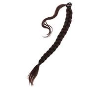 CALLARON Extension De Cheveux Tressés Queue De Cheval Avec Élastique Postiche Tressé Facile à Porter Et Confortable Pour Parties Et Événements
