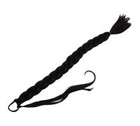 CALLARON Extension de Queue de Cheval Longue avec Élastique Cheveux Synthétiques pour Femme Tressables et Coupables