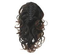 CALLARON Extension de Queue de Cheval Pince Griffe en Fibre Haute Température, Clip Ajustable pour Toutes Tailles de Tête, Accessoires Cheveux pour Femmes et Filles