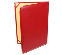 CALLARON Fer Organisateur en Papier et Stylos de Documents pour Notes Dossier de Portefeuille Rouge et Signature D'entreprise Professionnelles de Contrat en Réunion