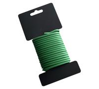 CALLARON Fil de Ligature Souple 5 MM X 10 M, Lien Flexible pour Attacher Branches et Plantes Grimpantes, Fixation en TPR et Fer, Adapté pour Treillis et Jardin Extérieur