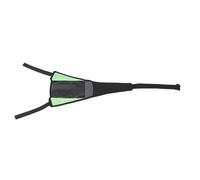 CALLARON Filet Anti-Transpiration pour Vélo avec Poche Tactile 6.0 - Sangle Réglable Noire et Verte - Protection Cadre Vélo Route/VTT pour Entraînement Indoor - Bandeau Absorbant