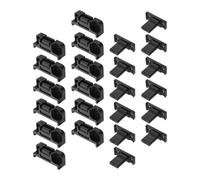 CALLARON furniture hardware connectors cabinet connecting bolts 12pcs ABS adjustable tool free installation panel connector for cabinets for furniture panel shelving custom DIY furniture
