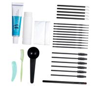 CALLARON Gel Coiffant Pour Sourcils Avec Peigne Crème De Coloration Longue Tenue Pour Sourcils Kit De Savon