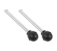 CALLARON Goupilles de Chargement de Poids 2 Pcs 10x95 Mm en Fer Robuste pour Banc de Musculation, Épingles de Performance Gym Sécurisées Compatibles Poulie Fitness, Accessoires