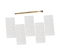 CALLARON Grattoir à Ongles Pour Vernis Semi-permanent Avec Repousse-cuticules Outil De Nettoyage Des Ongles Repousse-cuticules Double Extrémité Pour Soin Des Cuticules