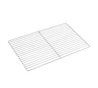 CALLARON Grille de Barbecue en Acier Inoxydable Argenté, Grillage Fin sans Bavure, Panier Barbecue Pratique pour Cuisson en Extérieur Cuisine Maison