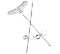 CALLARON Hachoir à Spirale en Acier Inoxydable pour Légumes et Concombre, Coupe-concombres Ménager, Outil Cuisine Argenté, Trancheur et Gain de Temps