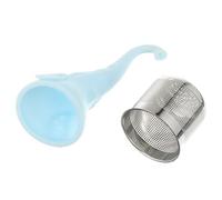 CALLARON Infuseur à en Acier Inoxydable Forme Éléphant Filtre en Silicone sans Odeur Sûr Maison de Thé Bureau