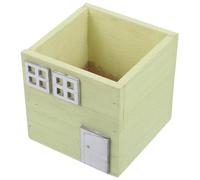 CALLARON Jardinière de Bonsaï en Bois Jaune, Style Rustique Rétro