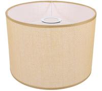 CALLARON -jour Accessoire en Métal Solide en Lin Beige pour Lampe de Table et Lampadaire pour Décoration de et Nouvel An