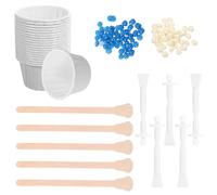 CALLARON Kit D’Épilation du Nez avec Perles de Cire Dure pour Visage Outils D’Épilation Inclus Cire sans Bandes pour Poils Indésirables Format Compact et Pratique pour Usage Domestique